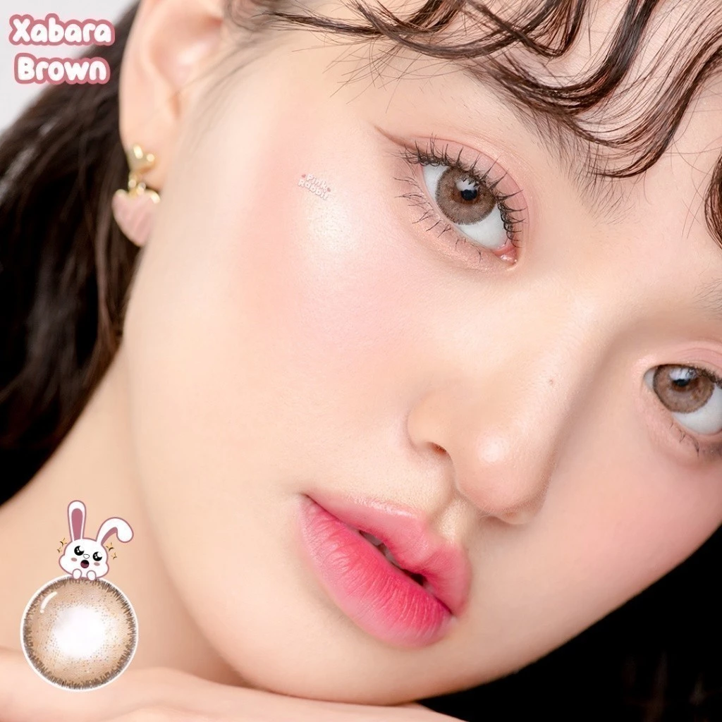 PINKRABBIT SOFTLENS SUPER COMFY XABARA BROWN - Normal, Minus 0.5 S/D 8.00 - Image 2