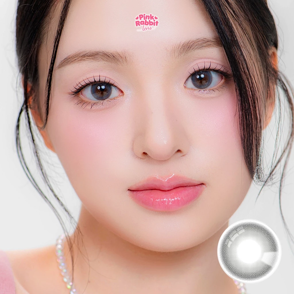 PINKRABBIT SOFTLENS BIG NARA GREY - Normal, Minus 0.5 S/D 10.00 (1PCS/Sebelah) - Image 2