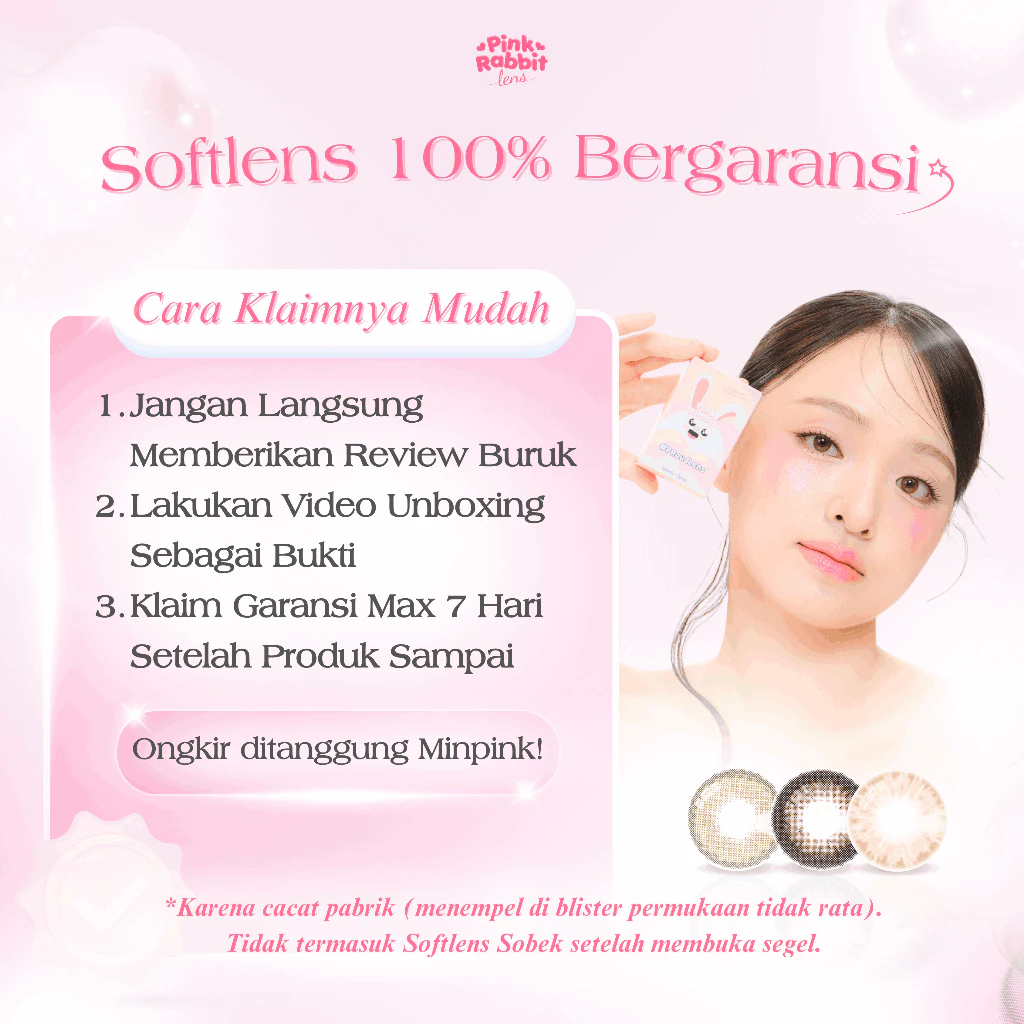 PINKRABBIT SOFTLENS ELSHA HAZEL - Normal, Minus 0.5 S/D 10.00 (1PCS/Sebelah) - Image 6