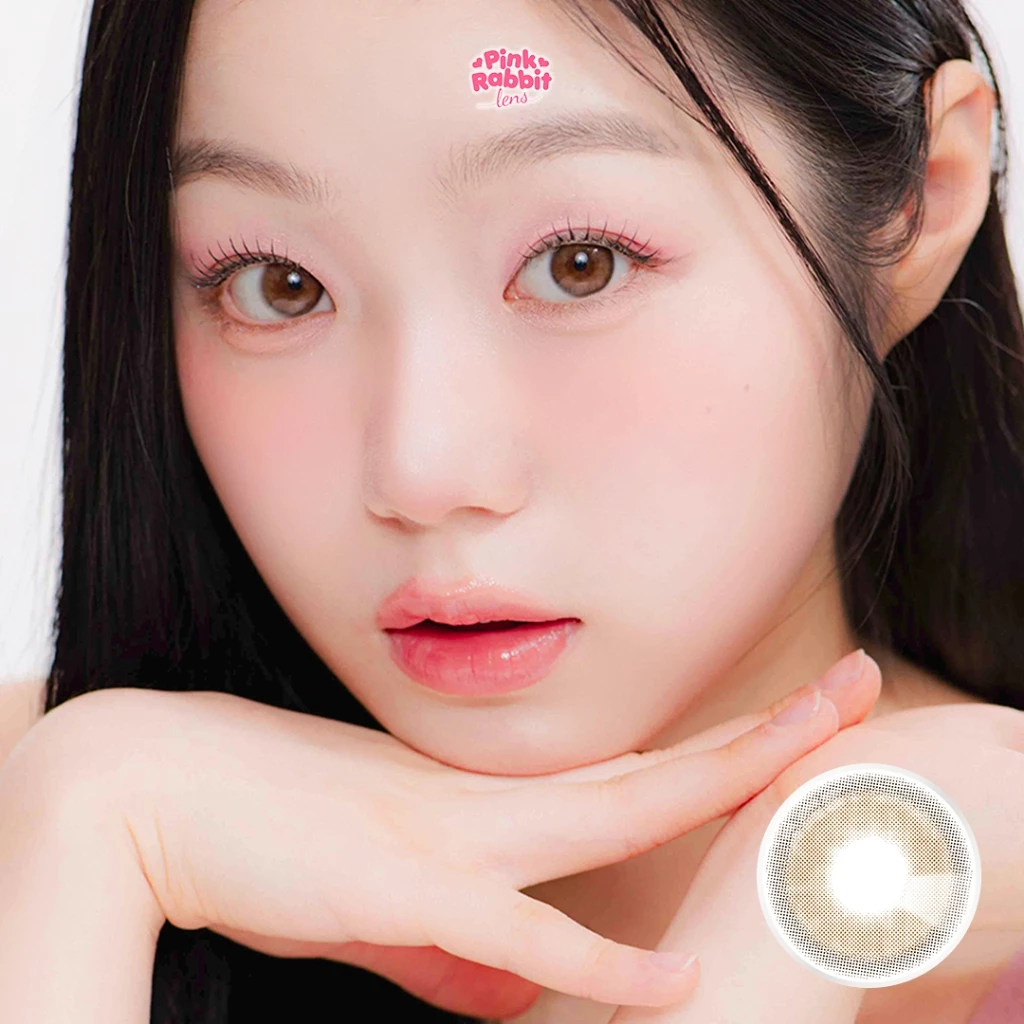 PINKRABBIT SOFTLENS CARAMEL BROWN - Normal, Minus 0.5 S/D 10.00 (1PCS/Sebelah) - Image 2