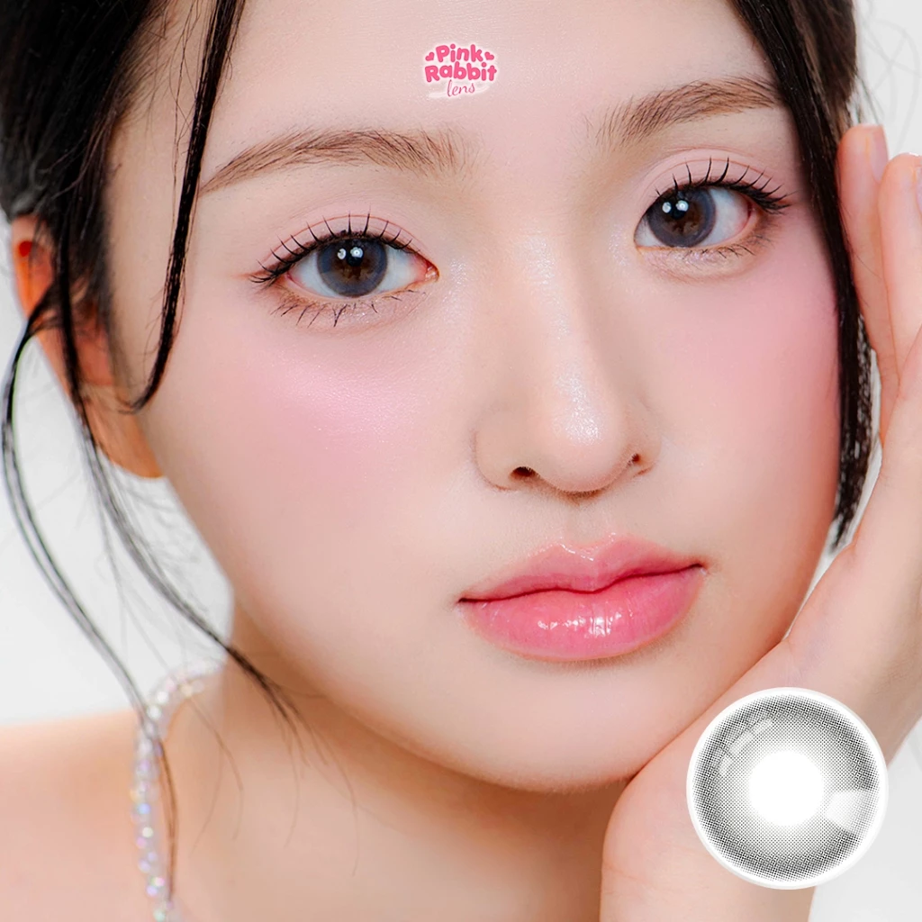 PINKRABBIT SOFTLENS BIG NARA GREY - Normal, Minus 0.5 S/D 10.00 (1PCS/Sebelah) - Image 4