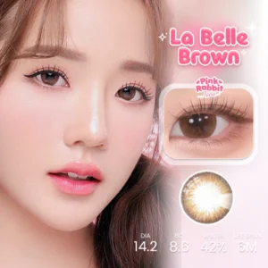 PINK RABBIT Softlens Super Comfy La Belle Brown - Normal
